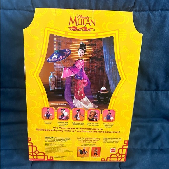Disney’s Mulan Matchmaker Magic Mulan Mattel 1997 - Picture 12 of 12